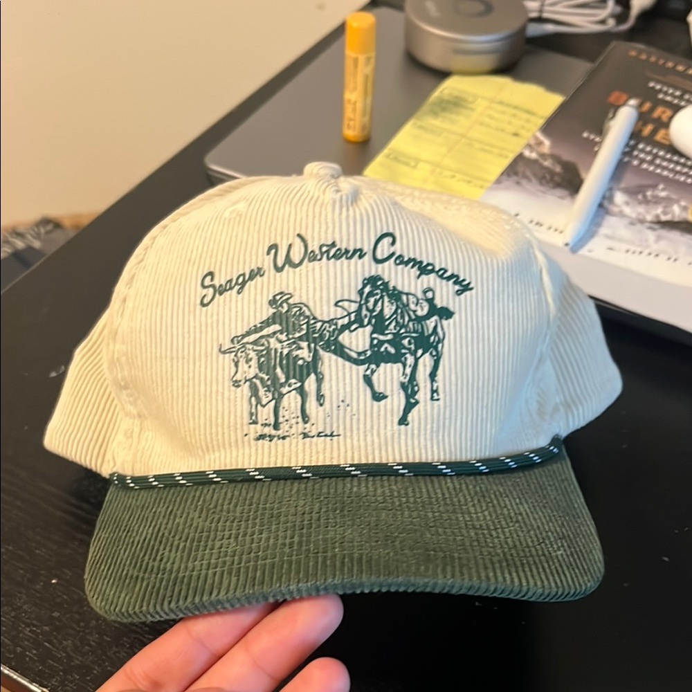 Seager Los Rios Corduroy Snapback Hat